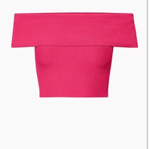 Off the shoulder Sculpt knit